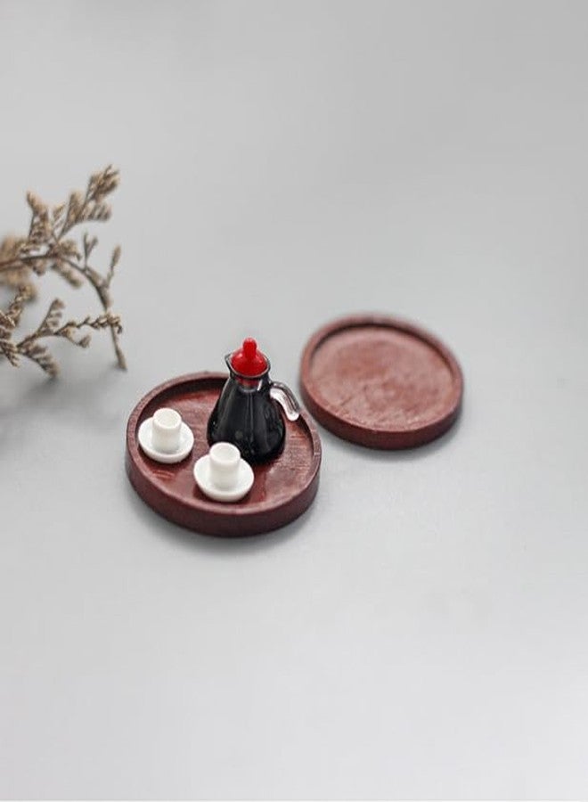 Kryoflare Miniature Coffee Pot Dollhouse Miniature, Creative Home Scene Model， Modern Cafe Dining Accessory 1:12，Doll Kitchen Play Christmas Party Decoration Keychain Earring Making - Image 4